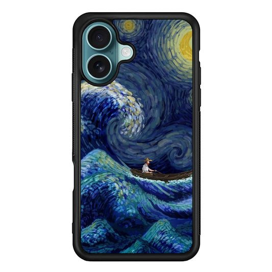 Van Gogh Waves and The Storms iPhone 16 Case