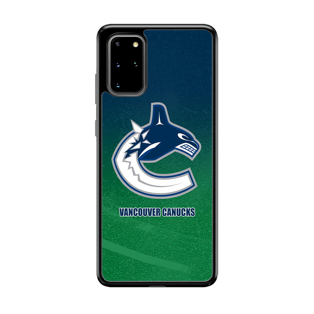 Vancouver Canucks Blue Green Gradation Samsung Galaxy S20 Plus Case