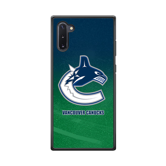 Vancouver Canucks Blue Green Gradation Samsung Galaxy Note 10 Case