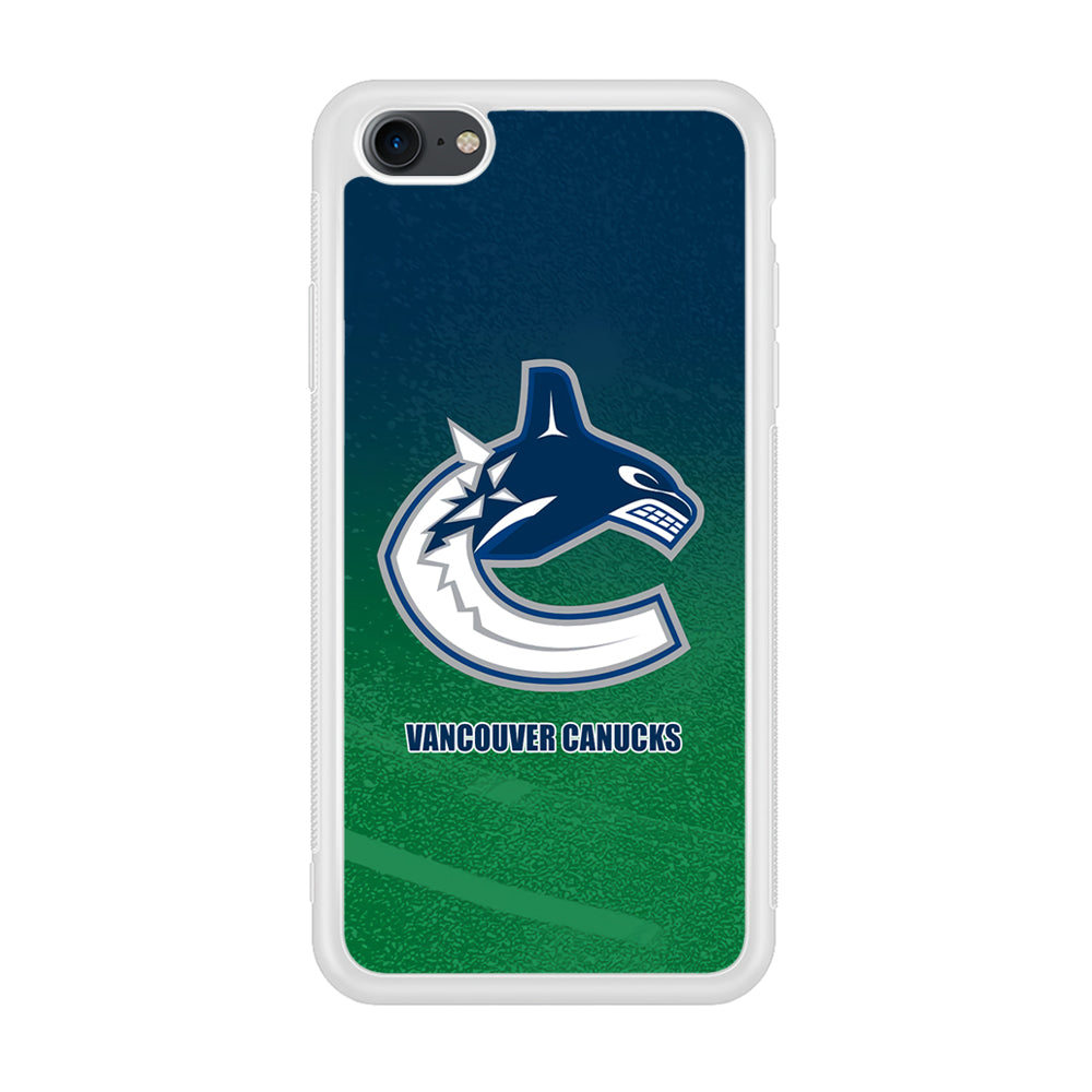 Vancouver Canucks Blue Green Gradation iPhone 7 Case