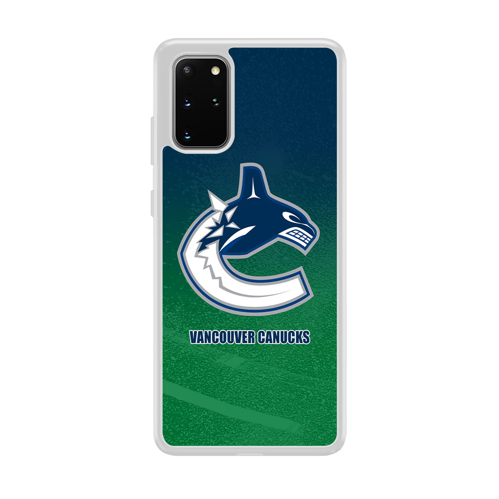 Vancouver Canucks Blue Green Gradation Samsung Galaxy S20 Plus Case