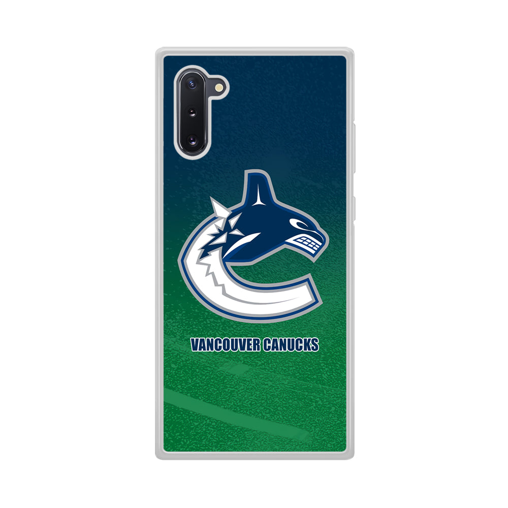 Vancouver Canucks Blue Green Gradation Samsung Galaxy Note 10 Case