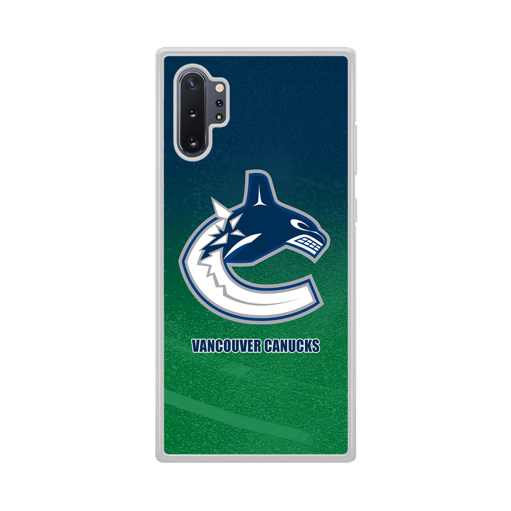 Vancouver Canucks Blue Green Gradation Samsung Galaxy Note 10 Plus Case