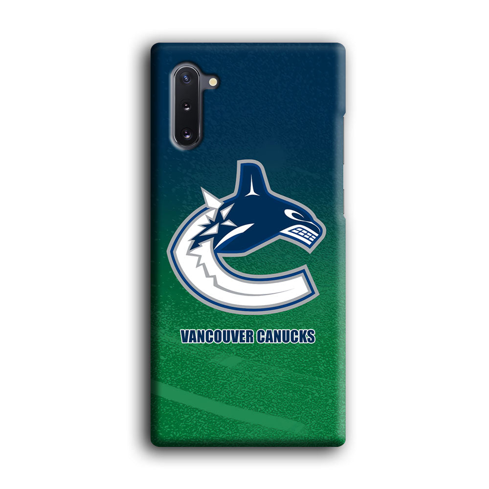 Vancouver Canucks Blue Green Gradation Samsung Galaxy Note 10 Case