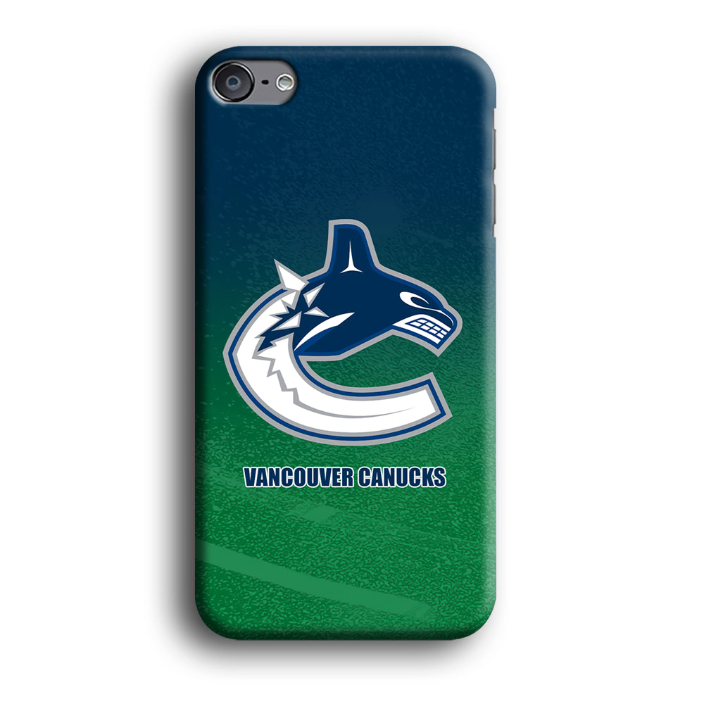 Vancouver Canucks Blue Green Gradation iPod Touch 6 Case