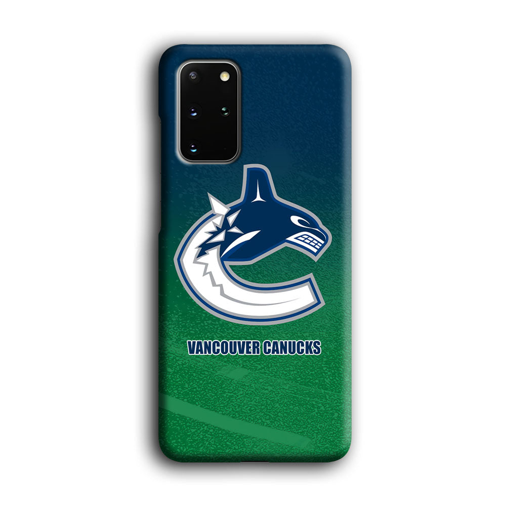 Vancouver Canucks Blue Green Gradation Samsung Galaxy S20 Plus Case