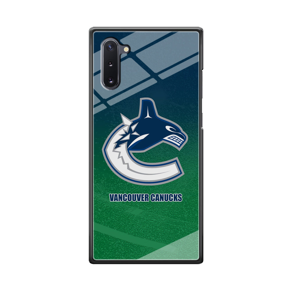 Vancouver Canucks Blue Green Gradation Samsung Galaxy Note 10 Case