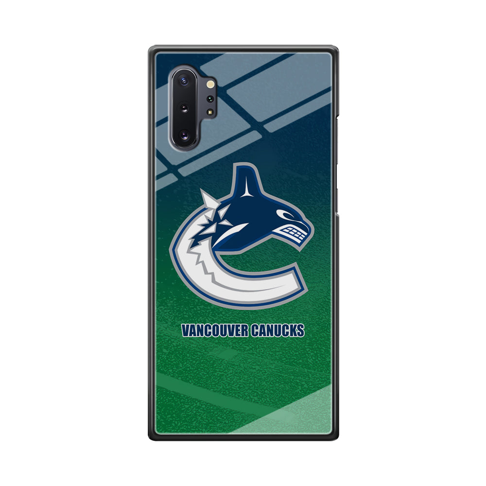 Vancouver Canucks Blue Green Gradation Samsung Galaxy Note 10 Plus Case