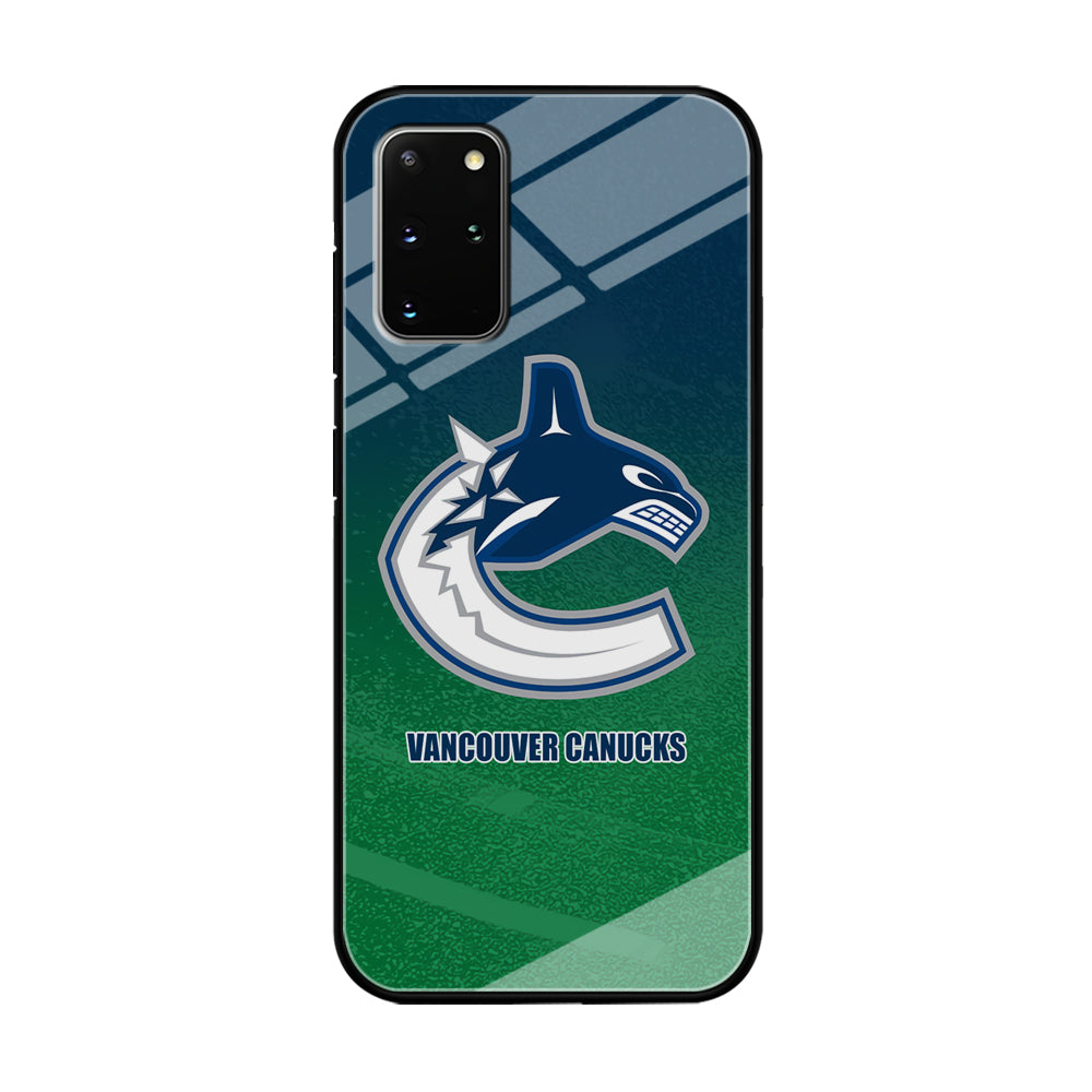 Vancouver Canucks Blue Green Gradation Samsung Galaxy S20 Plus Case