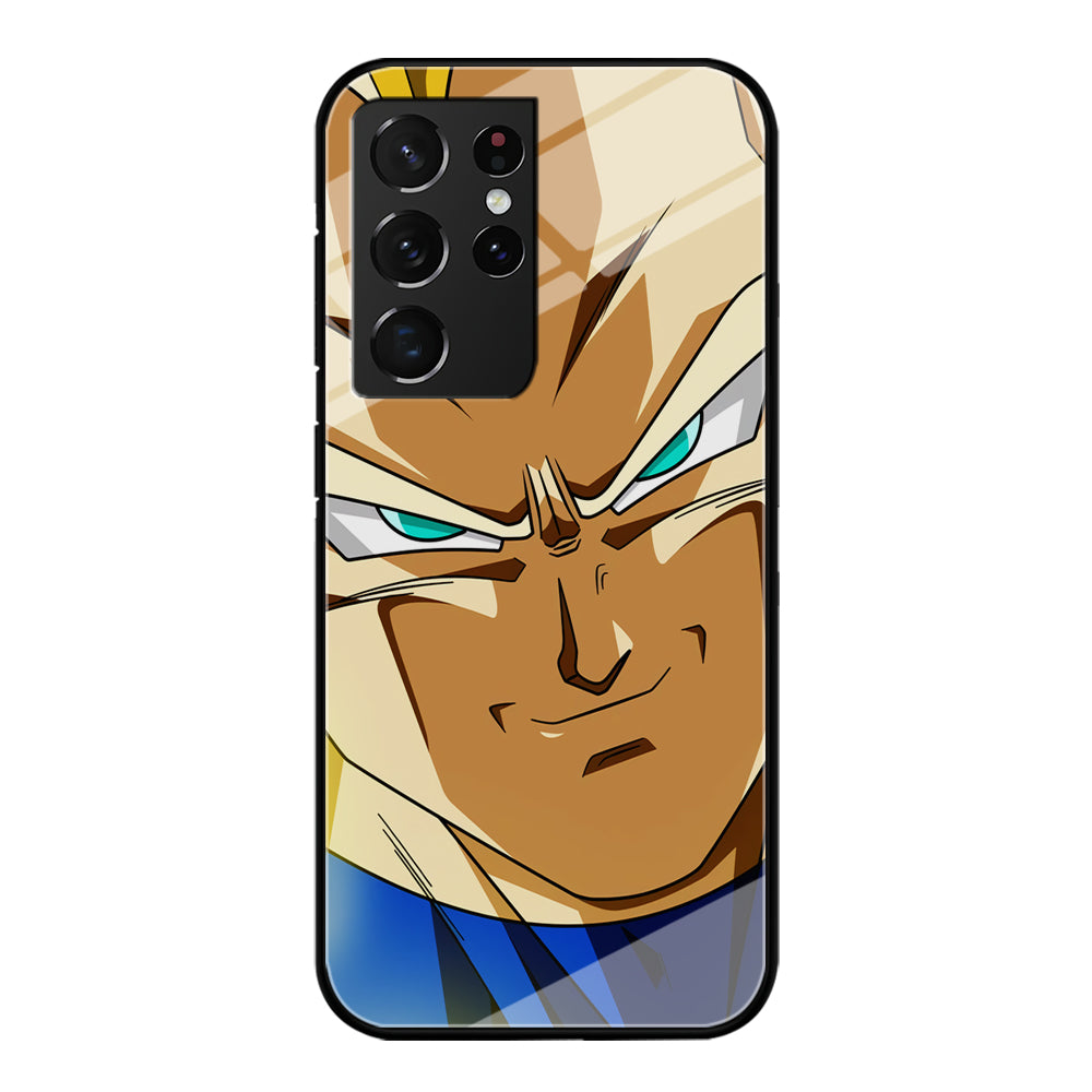 Vegeta Angry Face Samsung Galaxy S21 Ultra Case