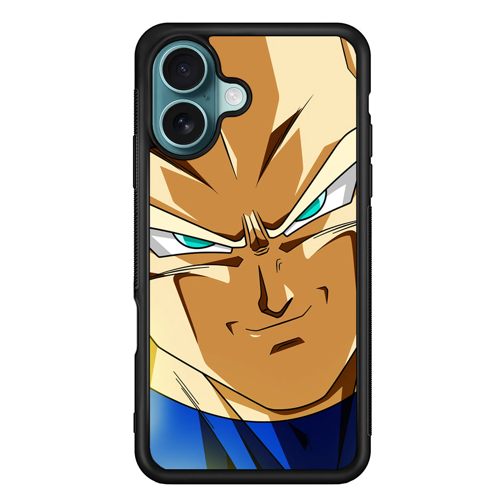 Vegeta Angry Face iPhone 16 Case