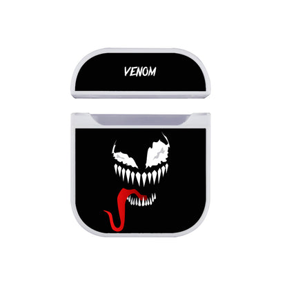 Venom Face Apple Airpods Case White