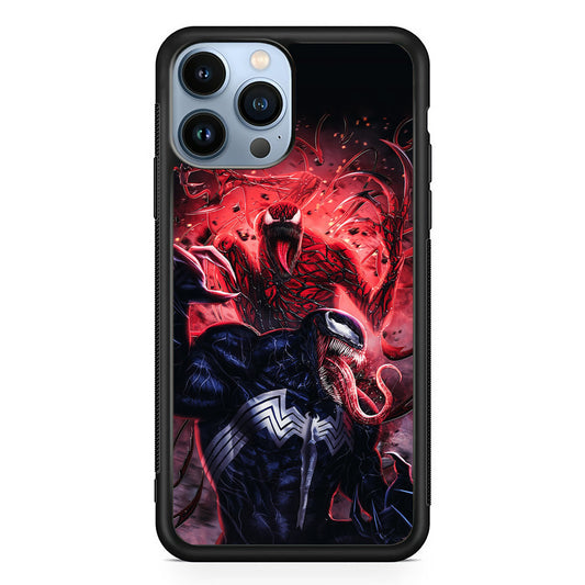Venom Scene With Carnage iPhone 15 Pro Case - Carneyforia