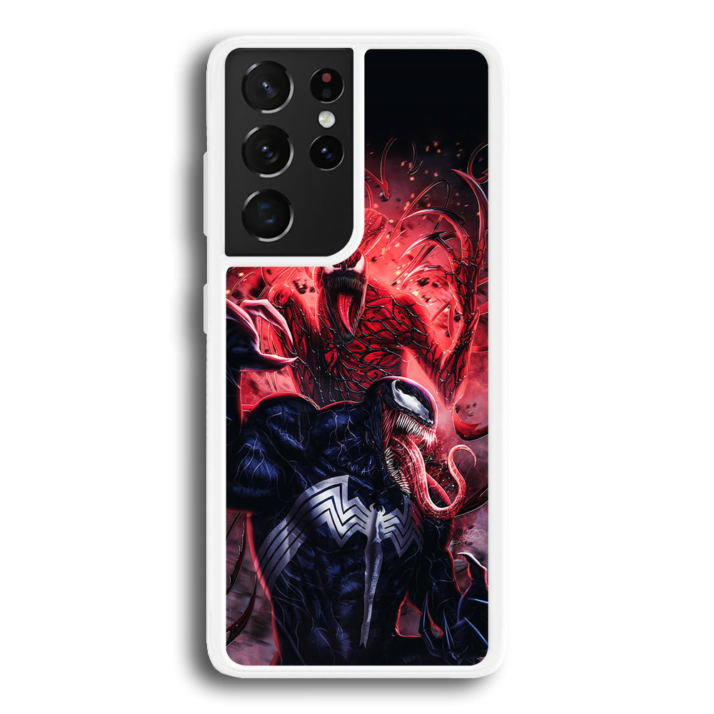 Venom Scene With Carnage Samsung Galaxy S21 Ultra Case