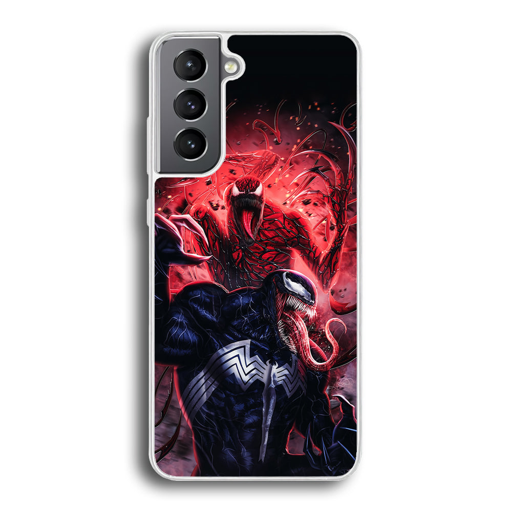 Venom Scene With Carnage Samsung Galaxy S21 Plus Case