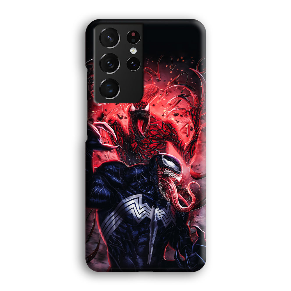 Venom Scene With Carnage Samsung Galaxy S21 Ultra Case