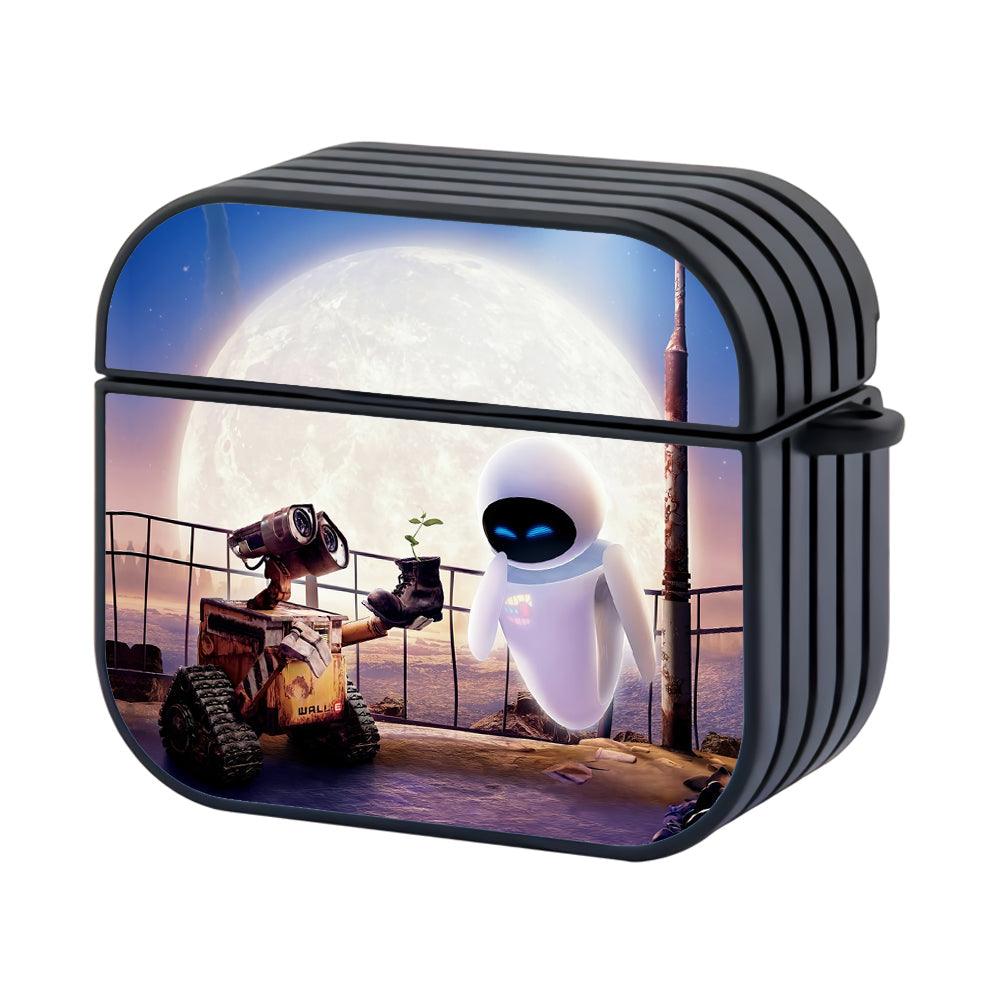 Wall-E Fall in love Apple Airpods 4 Case Black