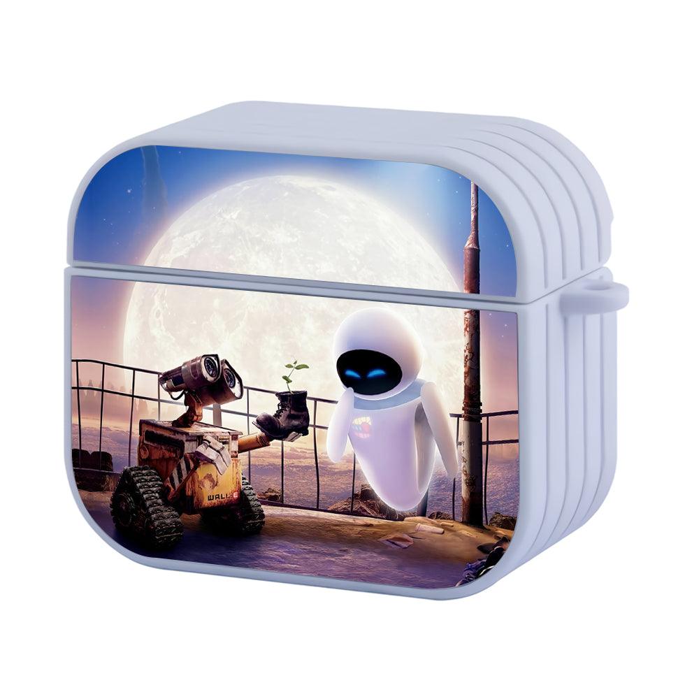 Wall-E Fall in love Apple Airpods 4 Case White