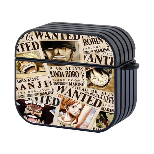 Wanted Poster One Piece Apple Airpods 4 Case