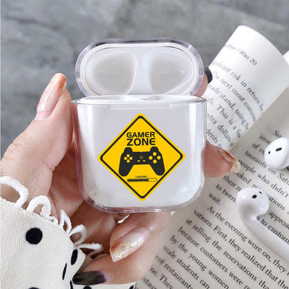 Warning Board for Game Apple Airpods Clear Case