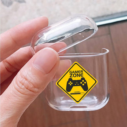 Warning Board for Game Apple Airpods Clear Case