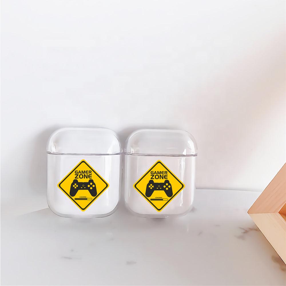 Warning Board for Game Apple Airpods Clear Case