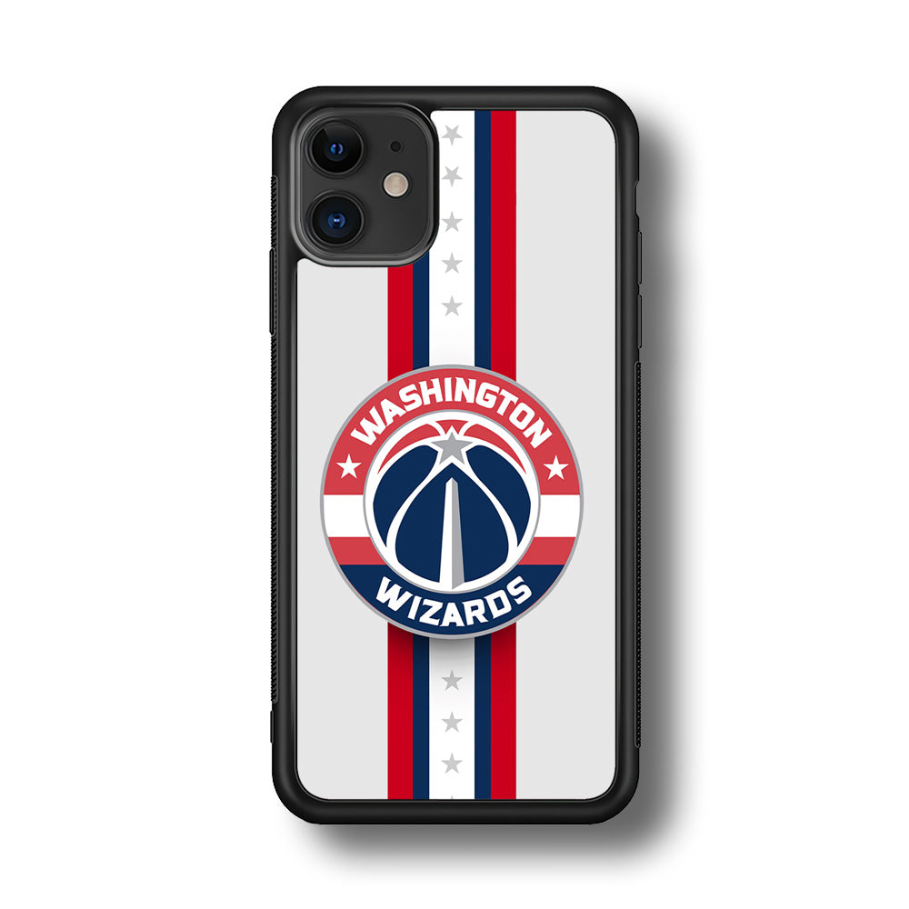 Washington Wizards Stripe iPhone 11 Case