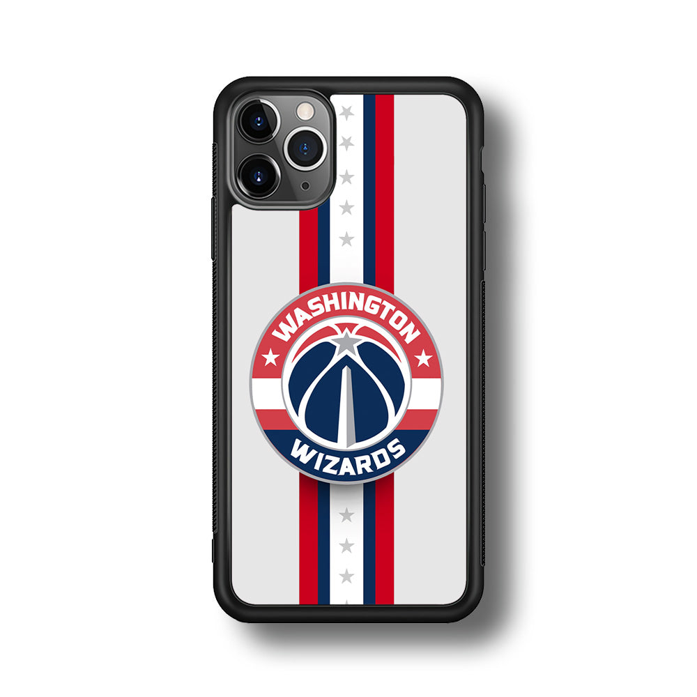 Washington Wizards Stripe iPhone 11 Pro Max Case