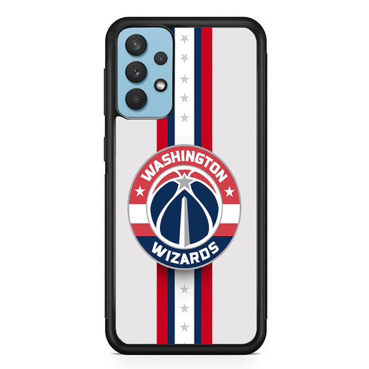 Washington Wizards Stripe Samsung Galaxy A32 Case