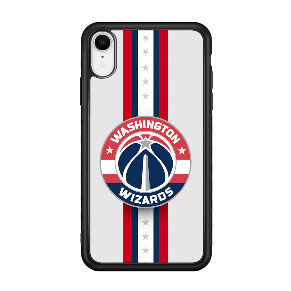 Washington Wizards Stripe iPhone XR Case