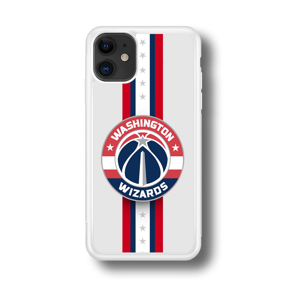 Washington Wizards Stripe iPhone 11 Case