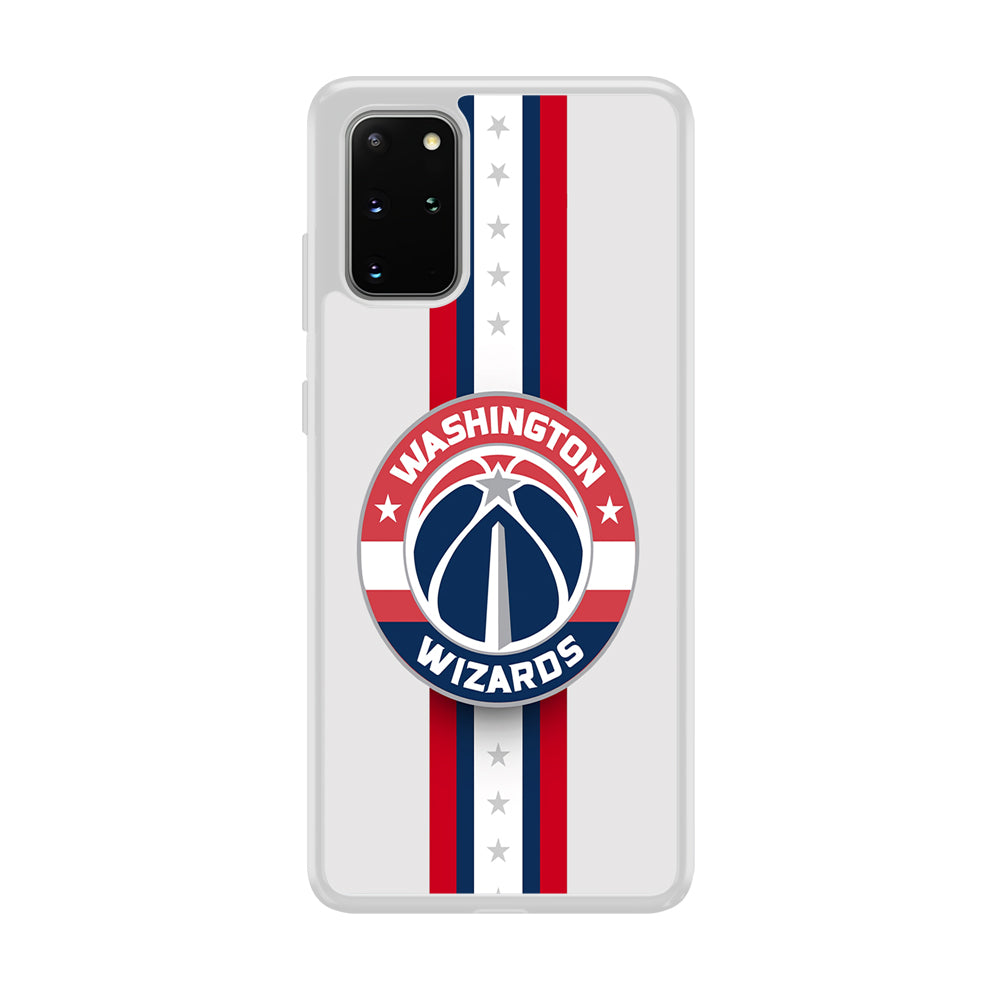 Washington Wizards Stripe Samsung Galaxy S20 Plus Case