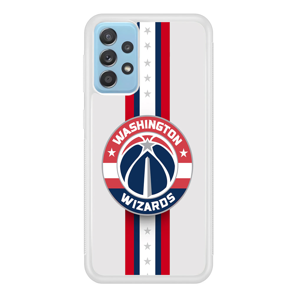 Washington Wizards Stripe Samsung Galaxy A52 Case