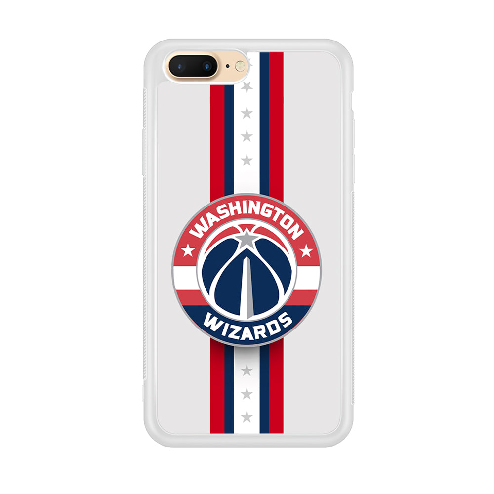 Washington Wizards Stripe iPhone 8 Plus Case