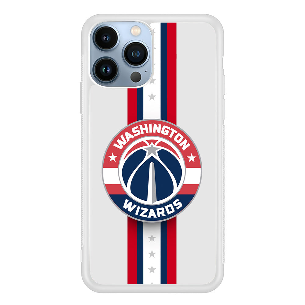 Washington Wizards Stripe iPhone 13 Pro Max Case