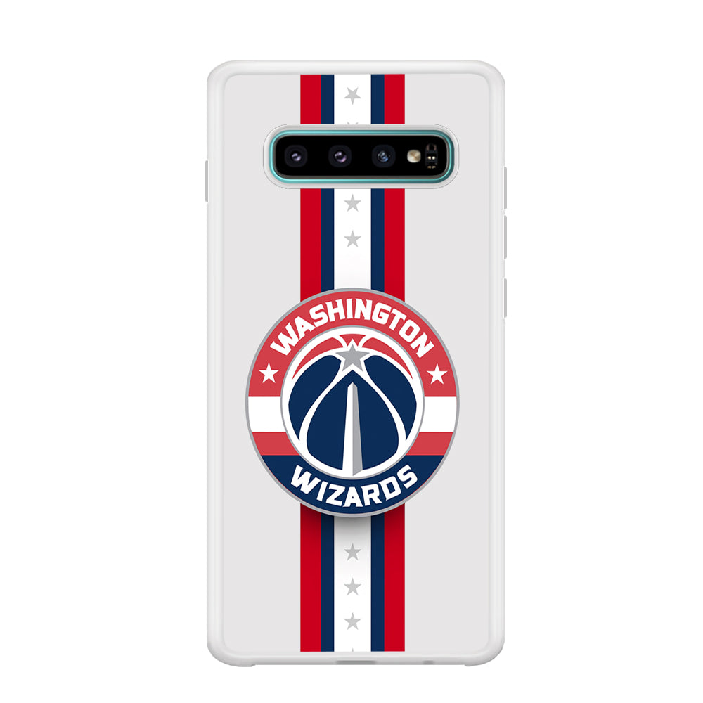 Washington Wizards Stripe Samsung Galaxy S10 Case