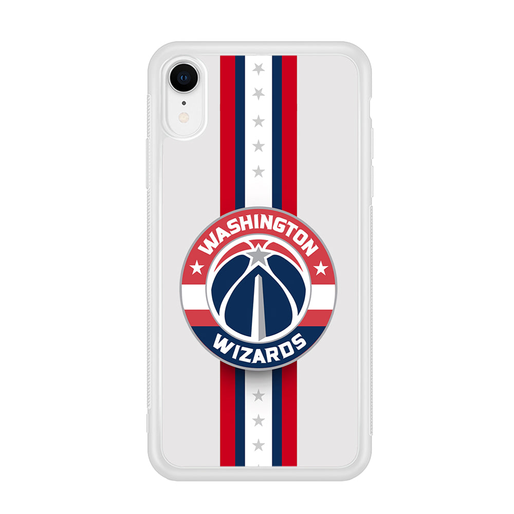 Washington Wizards Stripe iPhone XR Case