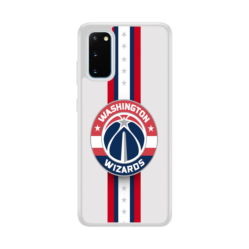 Washington Wizards Stripe Samsung Galaxy S20 Case