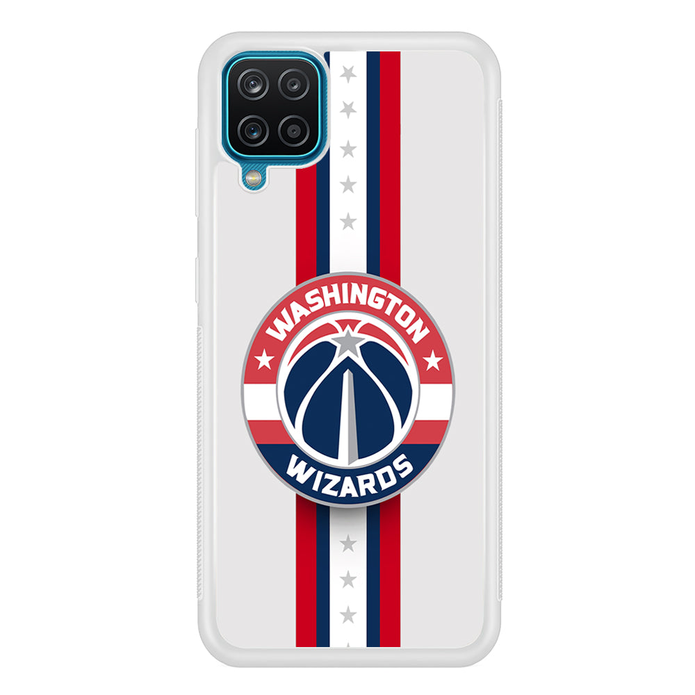 Washington Wizards Stripe Samsung Galaxy A12 Case