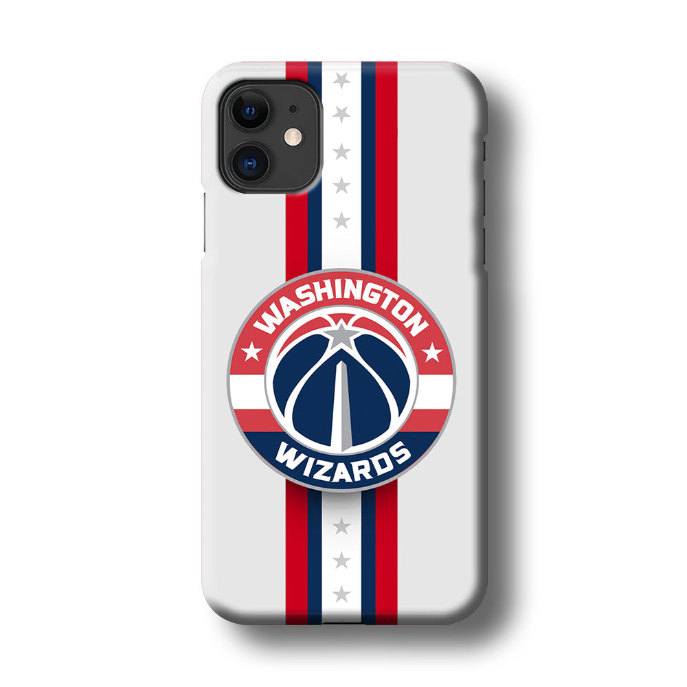 Washington Wizards Stripe iPhone 11 Case