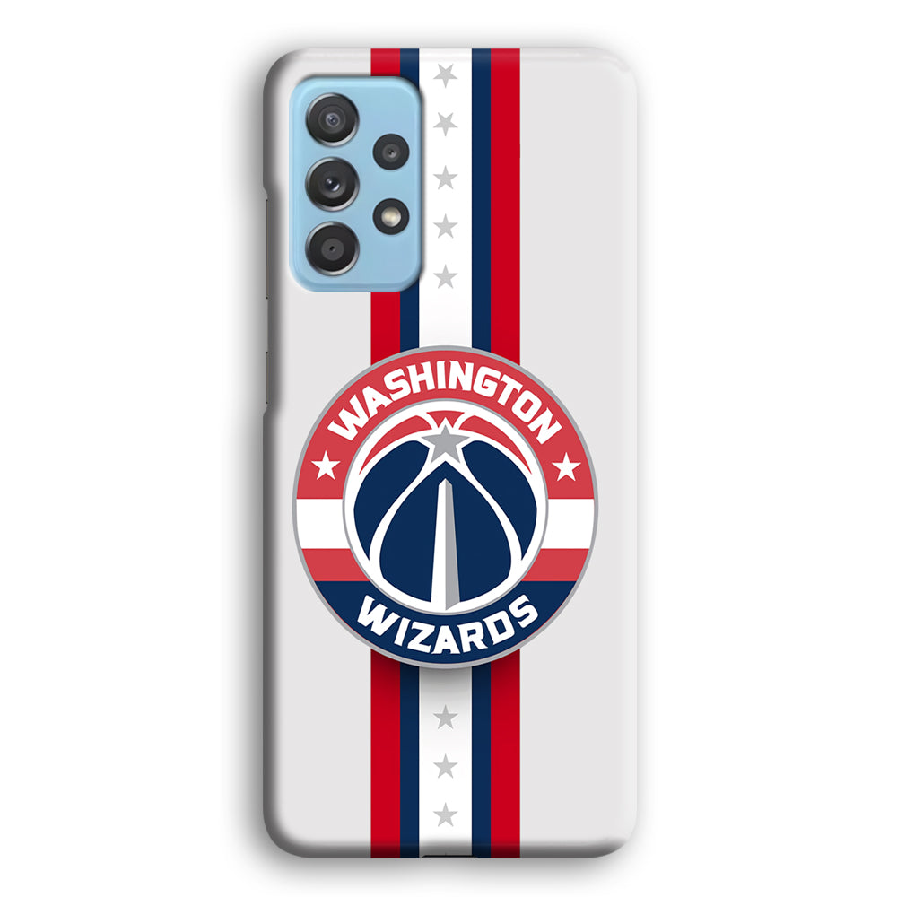 Washington Wizards Stripe Samsung Galaxy A52 Case