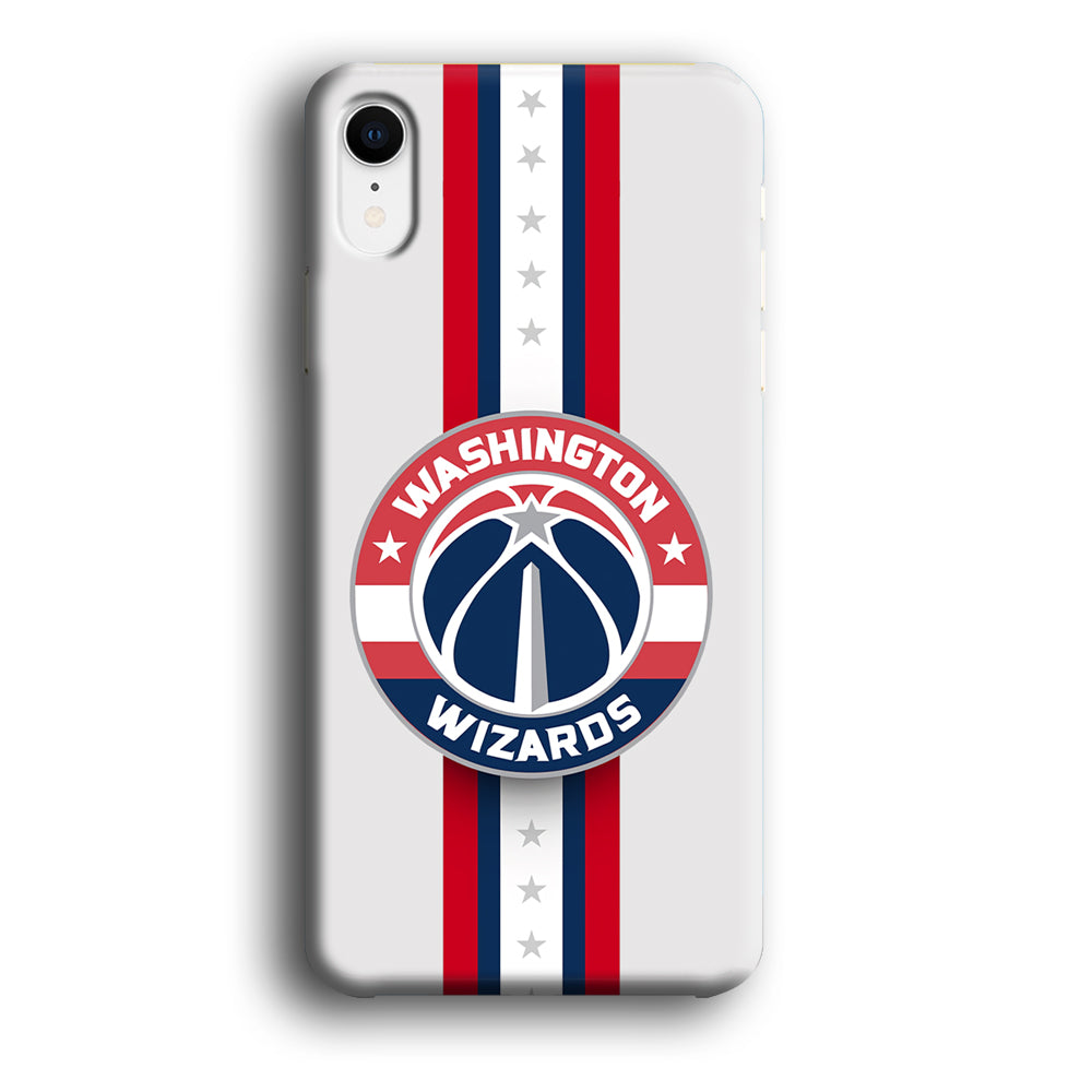 Washington Wizards Stripe iPhone XR Case