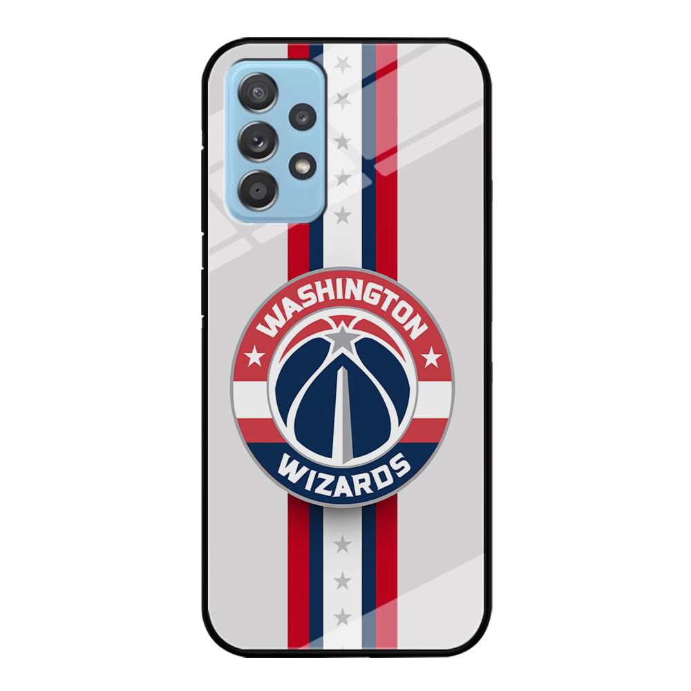 Washington Wizards Stripe Samsung Galaxy A72 Case