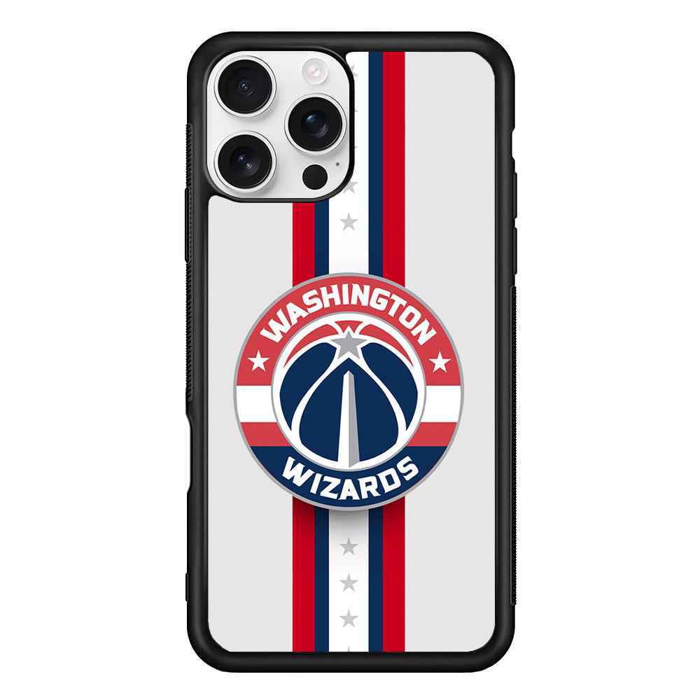 Washington Wizards Stripe iPhone 16 Pro Case