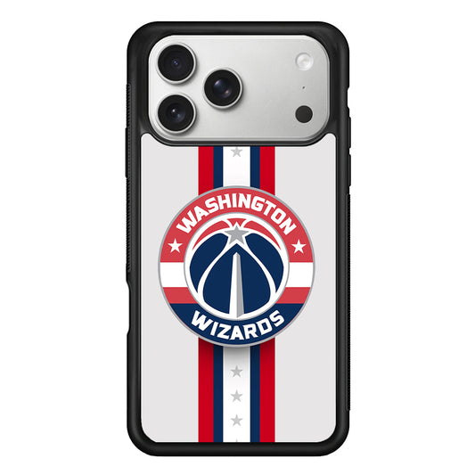 Washington Wizards Stripe iPhone 17 Pro Max Case