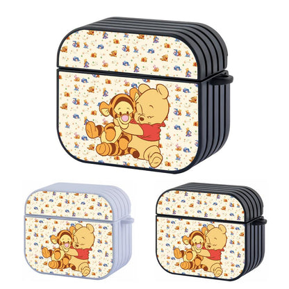 Winnie The Pooh Give My Friend an Extra Hug Apple Airpods 4 Case