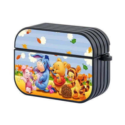 Winnie The Pooh Little Babies Apple Airpods Pro 3 Case Black