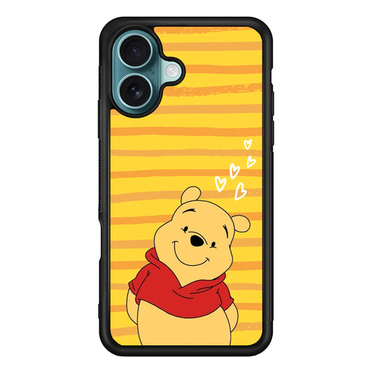 Winnie The Pooh Lovely Smile iPhone 16 Case