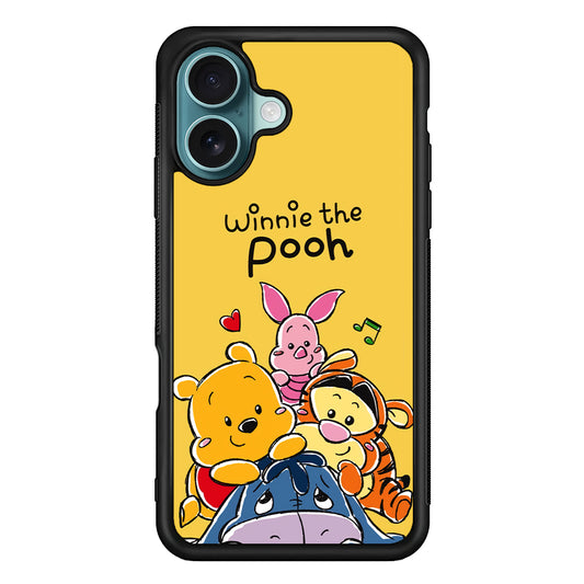 Winnie The Pooh Photo Booth iPhone 16 Case