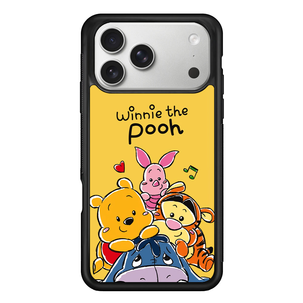 Winnie The Pooh Photo Booth iPhone 17 Pro Max Case